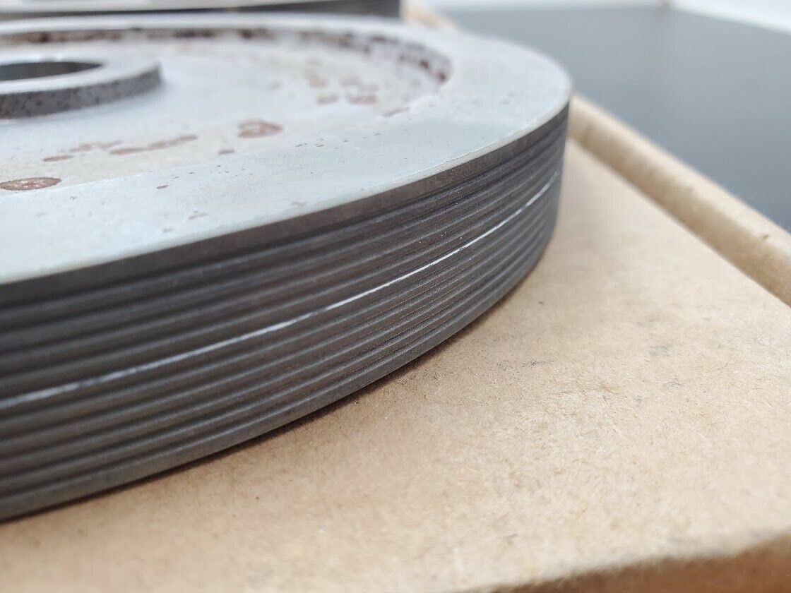 4x Turner Grooved 8" Diamond Plated Grinding Wheel Sapphire Prep (A)