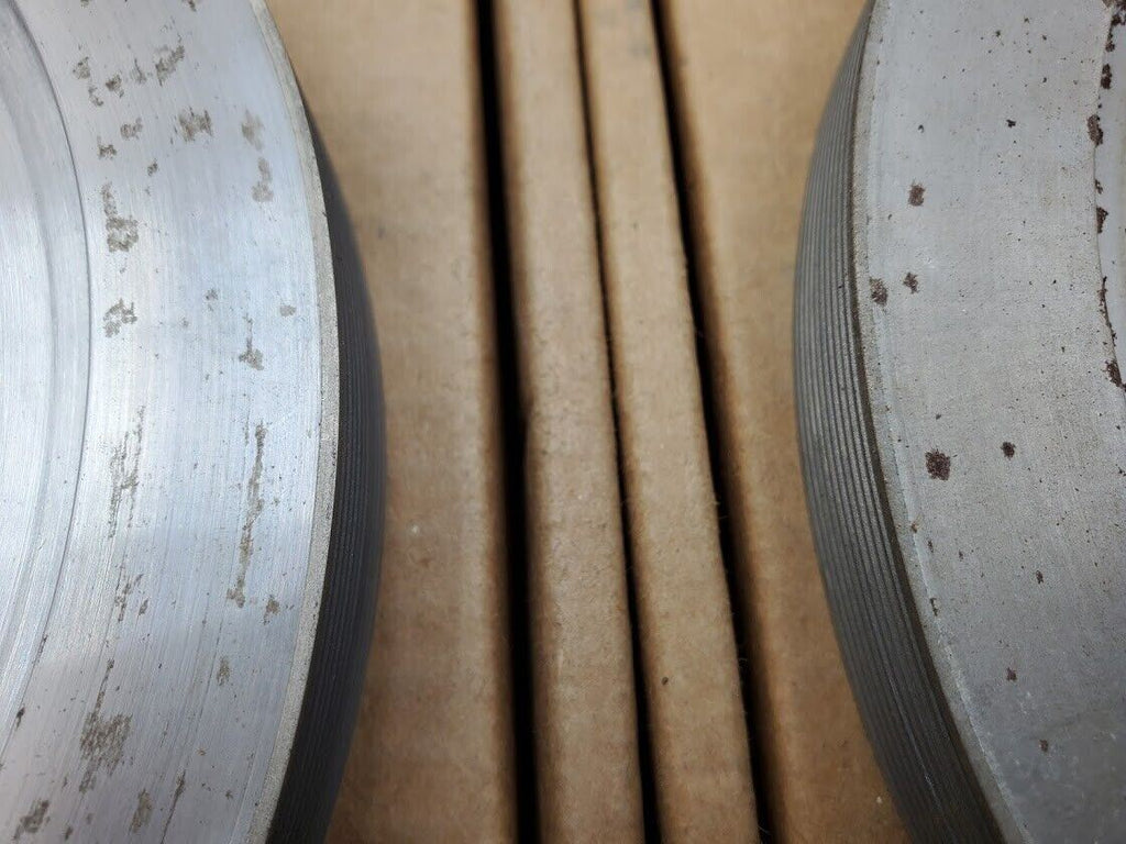 4x Turner Grooved 8" Diamond Plated Grinding Wheel Sapphire Prep (A)