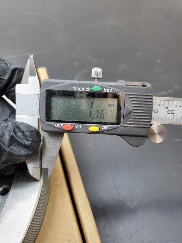 4x Turner Grooved 8" Diamond Plated Grinding Wheel Sapphire 800 Grit (F)