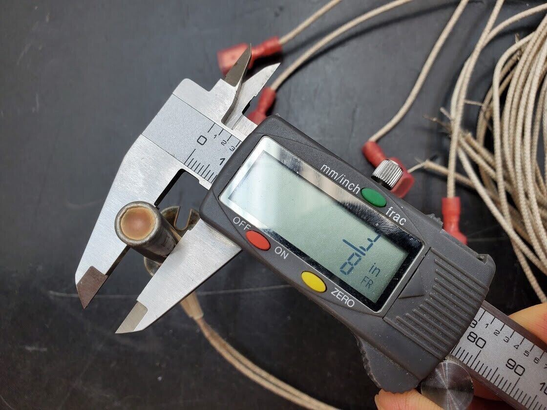 8x Tempco Cartridge Heater HDC31307 150W 120VAC 24" lead New/Used