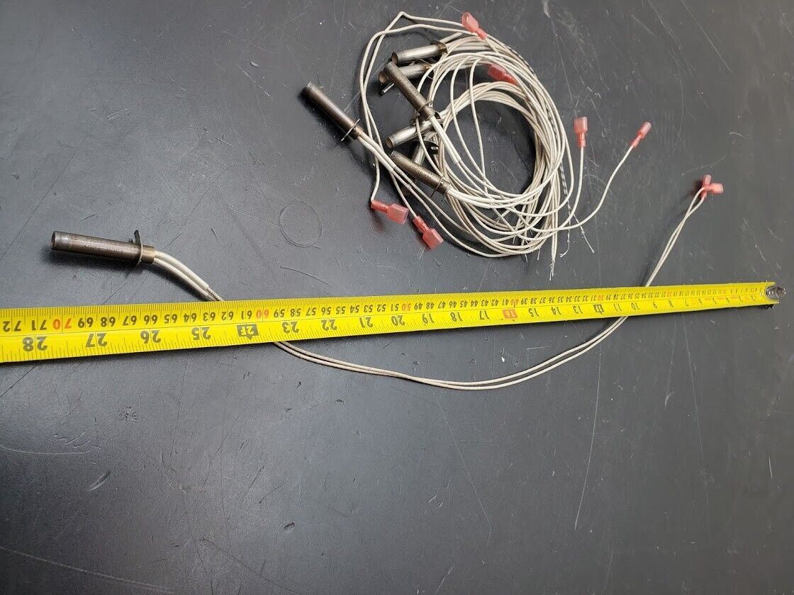 8x Tempco Cartridge Heater HDC31307 150W 120VAC 24" lead New/Used