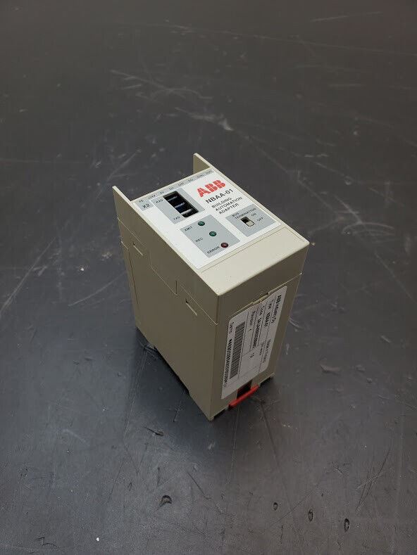 ABB NBAA-01 Building Automation Adapter Fiber Optic 24VDC DIN Rail Mount