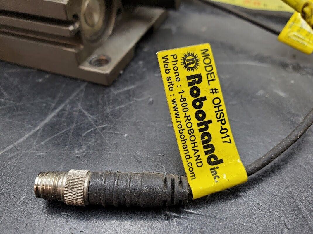 De-Sta-CO DPL-2520-R 2 Jaw Parallel Pneumatic Gripper Spring Close Robohand OHSP