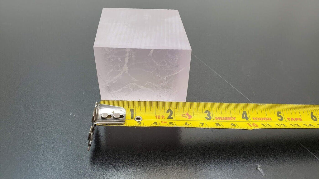 Industrial Crystal Synthetic Sapphire Ingot 1.9 Pounds (A)