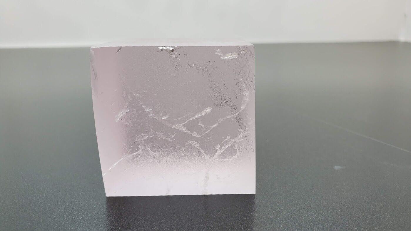 Industrial Crystal Synthetic Sapphire Ingot 1.9 Pounds (A)