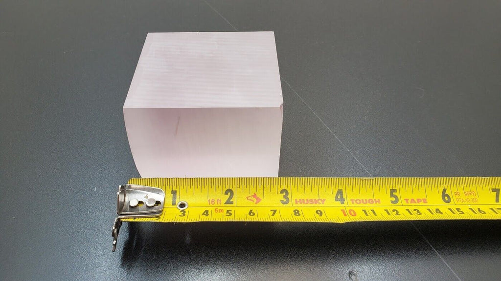 Industrial Crystal Synthetic Sapphire Ingot 1.9 Pounds (A)