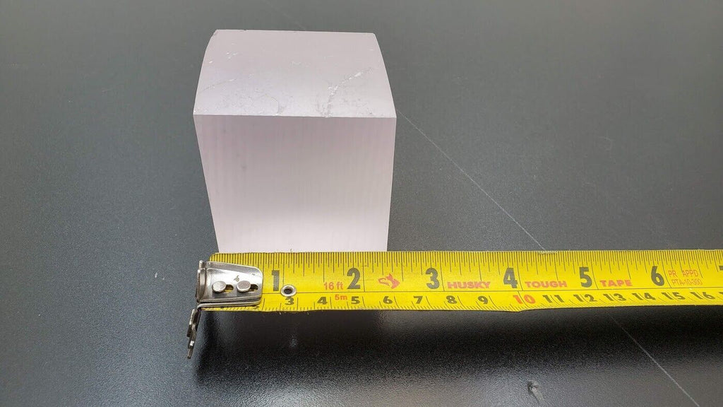 Industrial Crystal Synthetic Sapphire Ingot 1.9 Pounds (A)