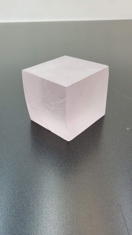 Industrial Crystal Synthetic Sapphire Ingot 1.9 Pounds (A)