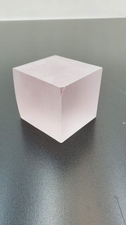 Industrial Crystal Synthetic Sapphire Ingot 1.9 Pounds (A)