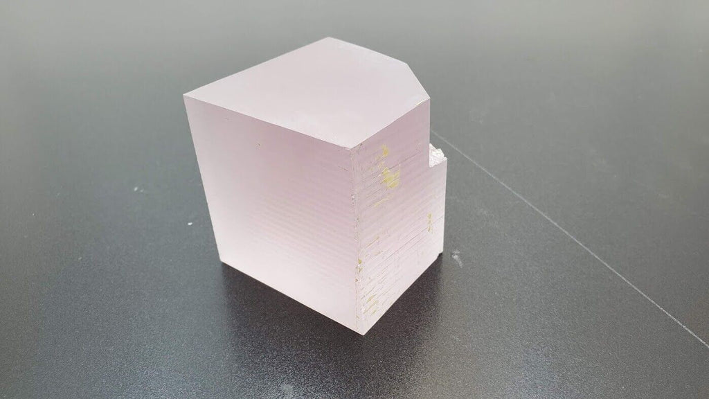 Industrial Crystal Synthetic Sapphire Ingot 1.7 Pounds (B)