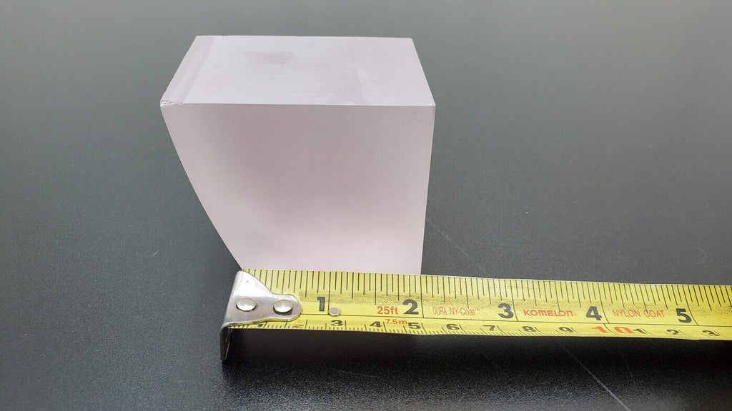 Industrial Crystal Synthetic Sapphire Ingot 1.85 Pounds (D)