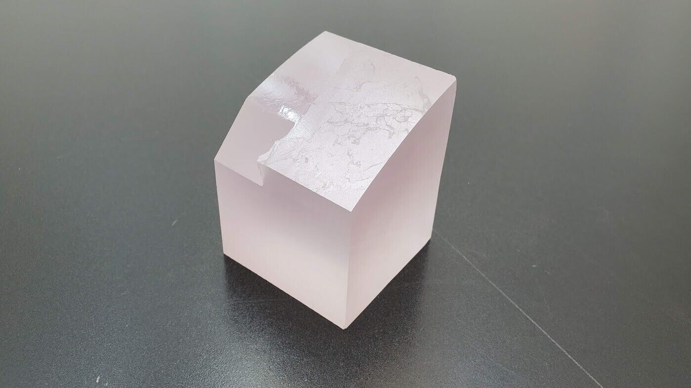 Industrial Crystal Synthetic Sapphire Ingot 1.85 Pounds (D)