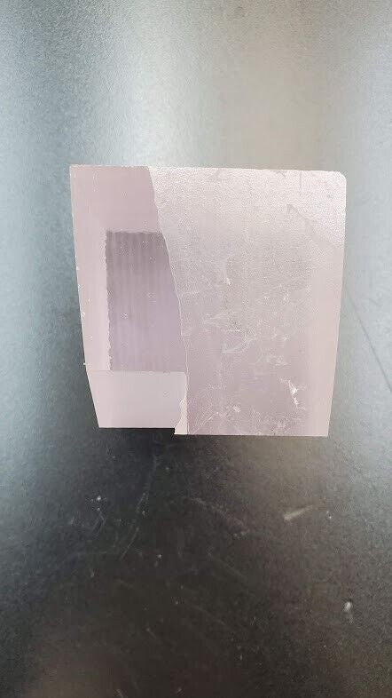 Industrial Crystal Synthetic Sapphire Ingot 1.85 Pounds (D)