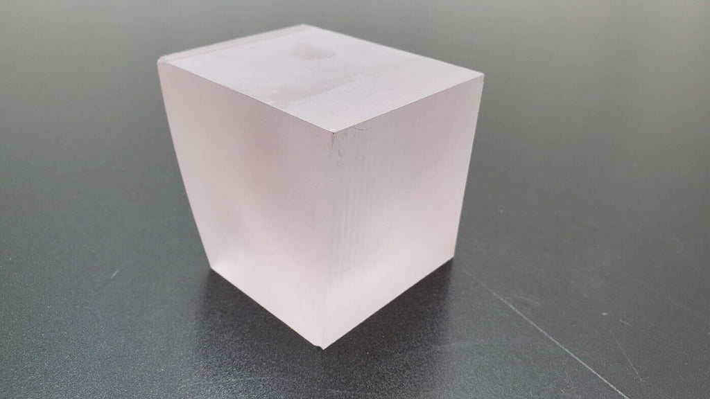 Industrial Crystal Synthetic Sapphire Ingot 1.85 Pounds (D)