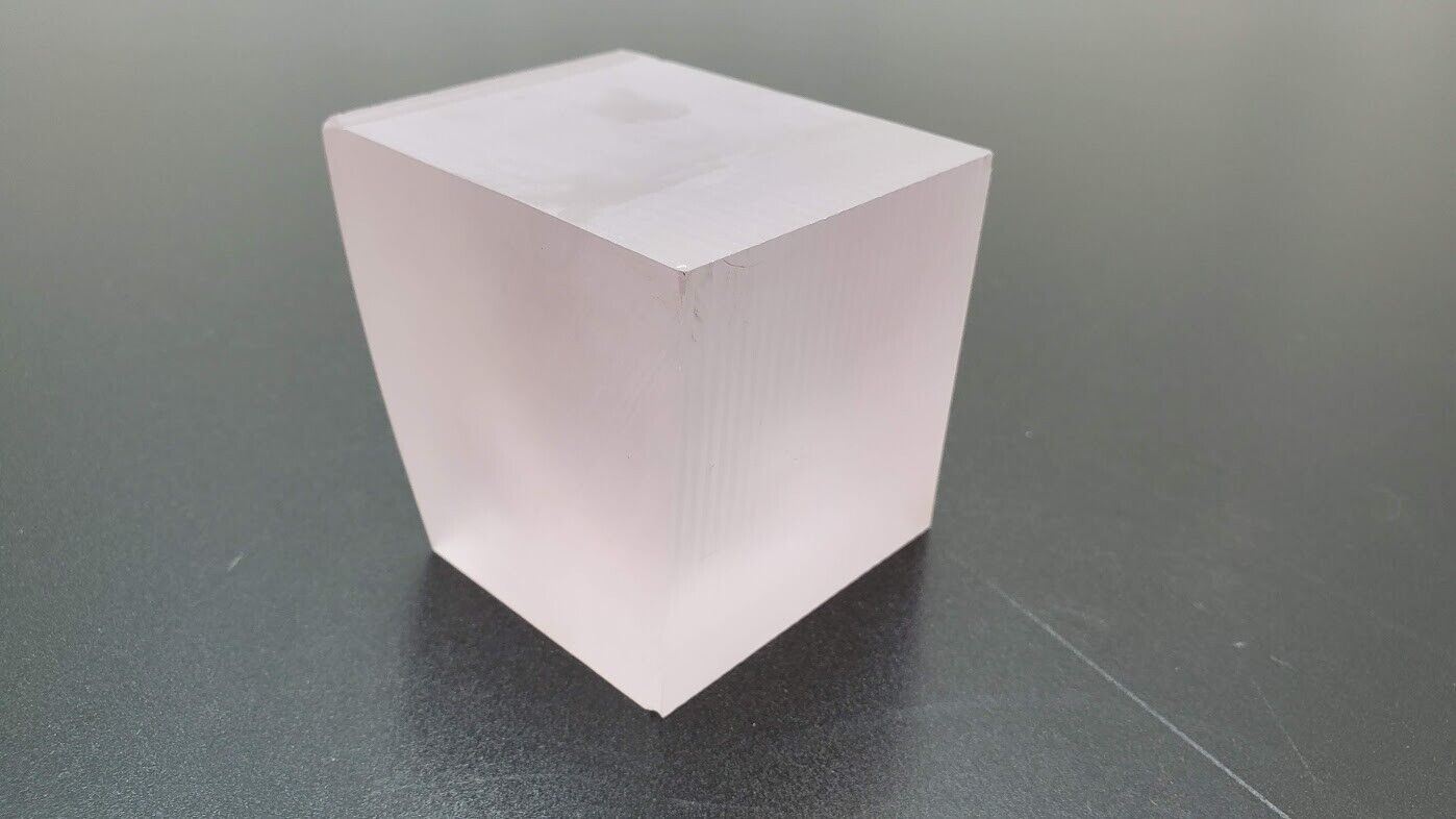 Industrial Crystal Synthetic Sapphire Ingot 1.85 Pounds (D)