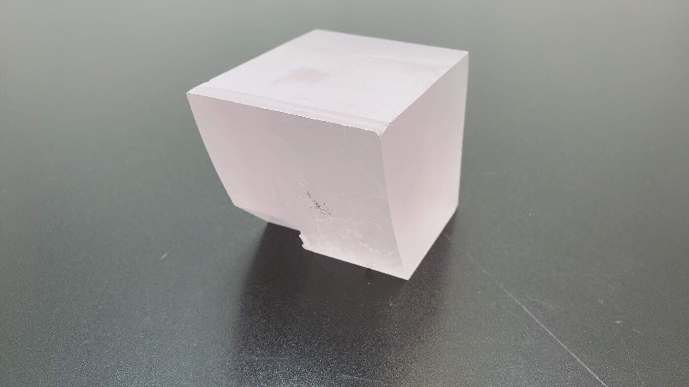 Industrial Crystal Synthetic Sapphire Ingot 1.85 Pounds (D)