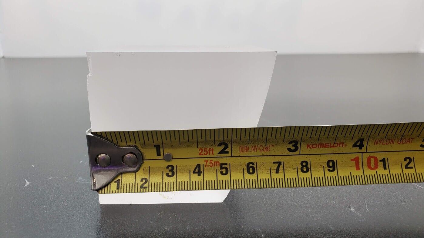 Industrial Crystal Synthetic Sapphire Ingot 1.75 Pounds (K)