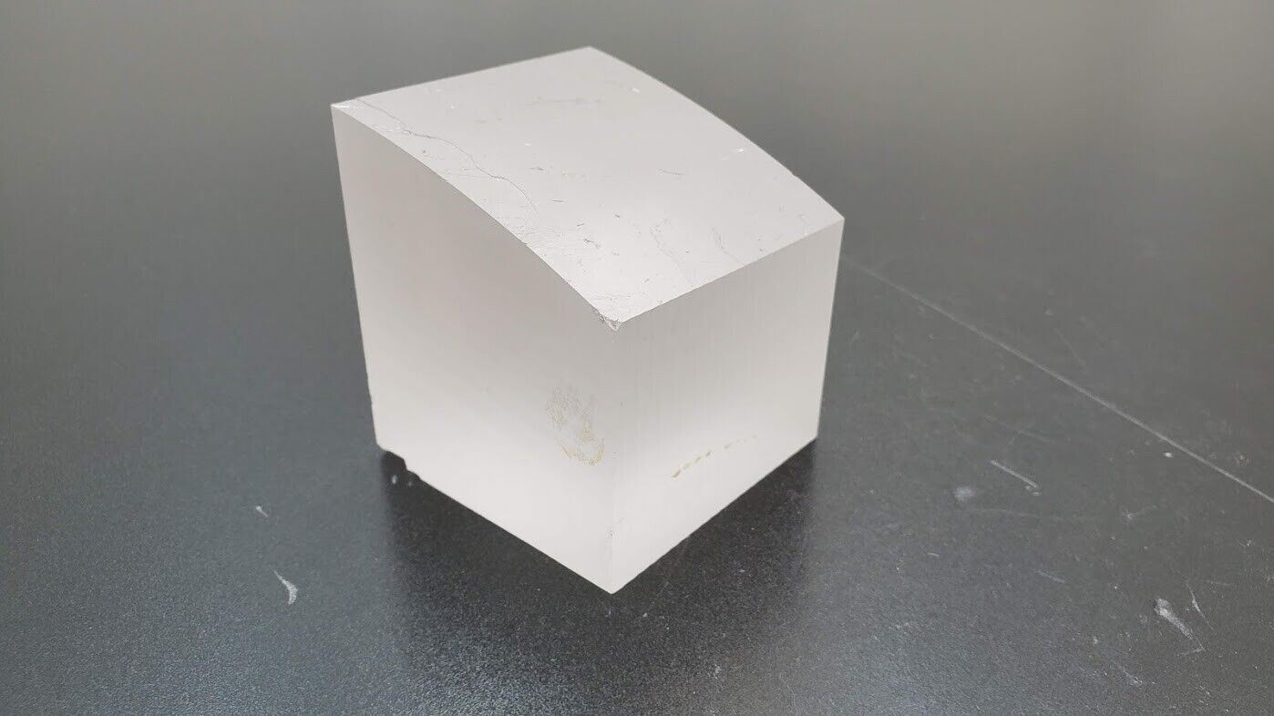 Industrial Crystal Synthetic Sapphire Ingot 1.75 Pounds (K)