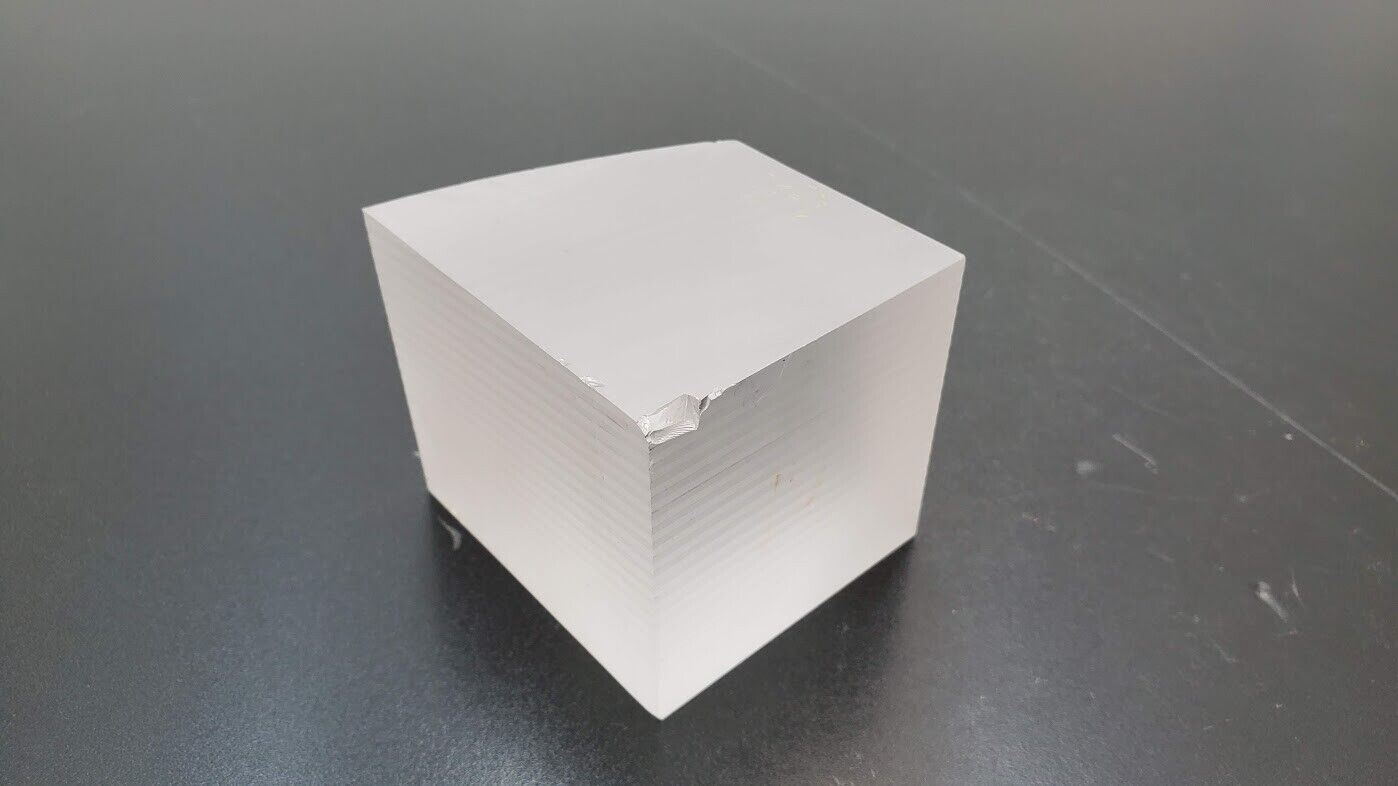 Industrial Crystal Synthetic Sapphire Ingot 1.75 Pounds (K)