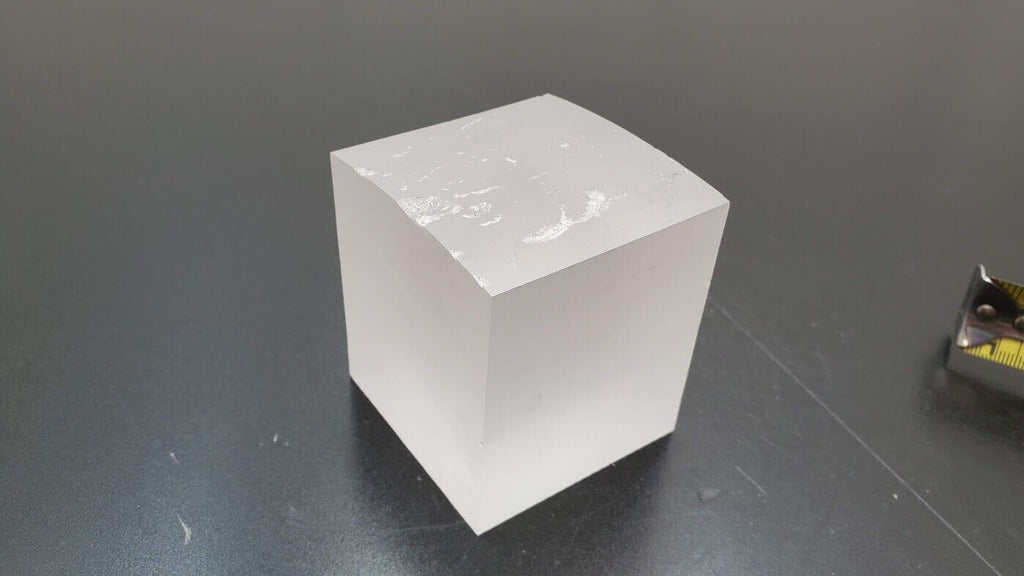 Industrial Crystal Synthetic Sapphire Ingot 2.05 Pounds (N)