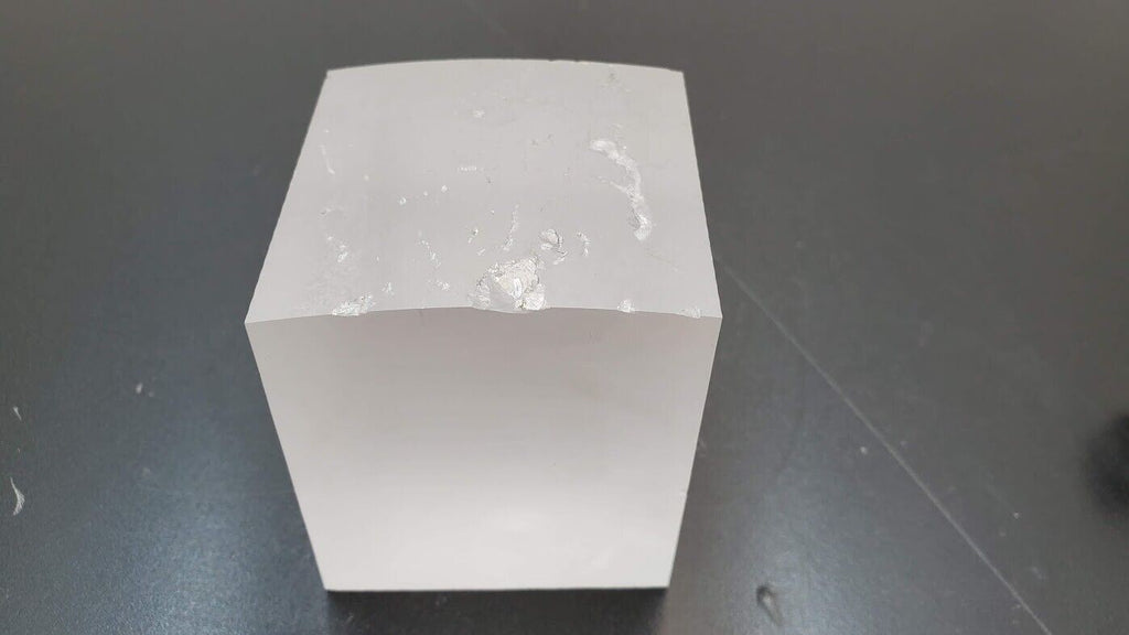 Industrial Crystal Synthetic Sapphire Ingot 2.05 Pounds (N)
