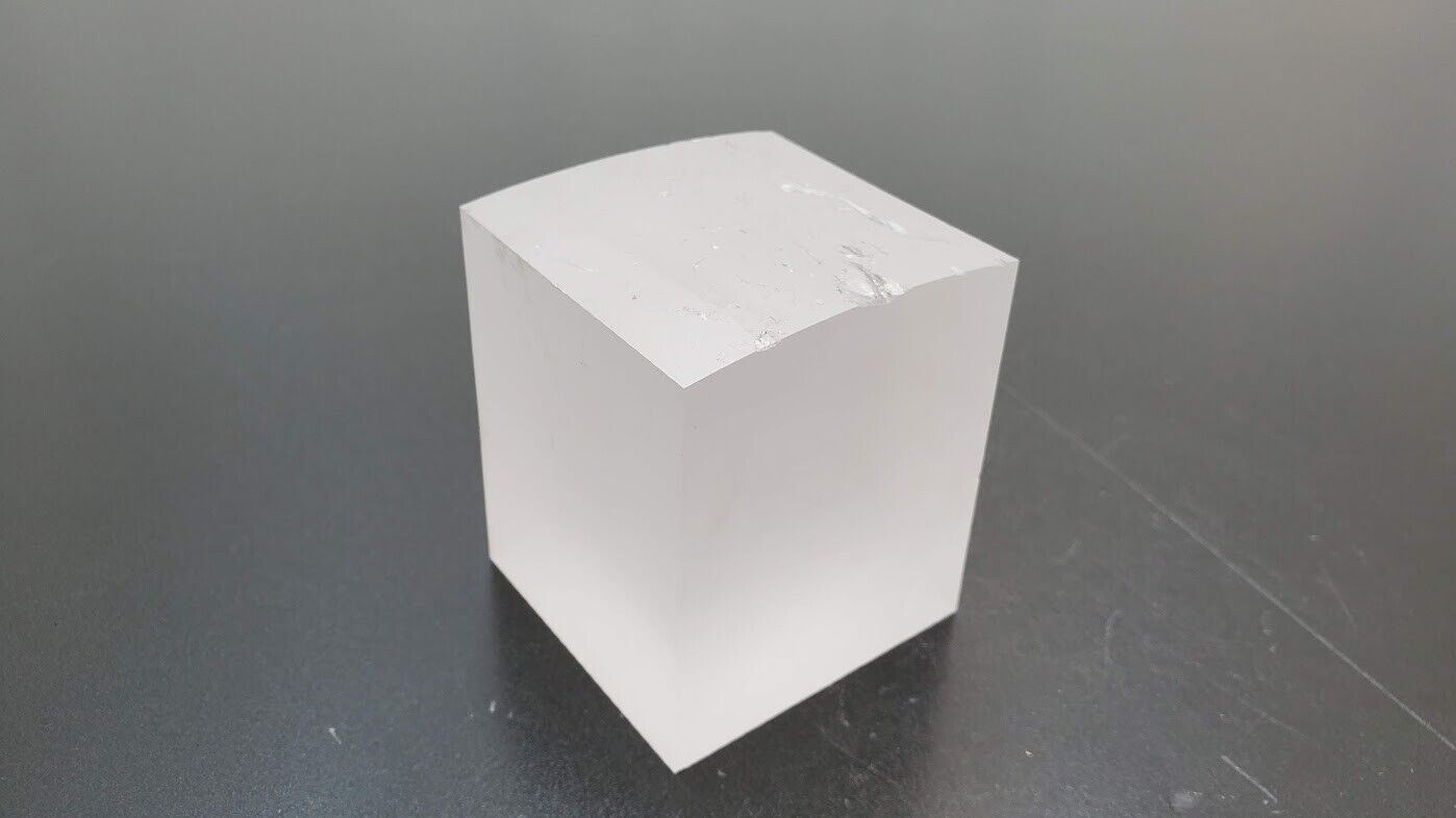 Industrial Crystal Synthetic Sapphire Ingot 2.05 Pounds (N)