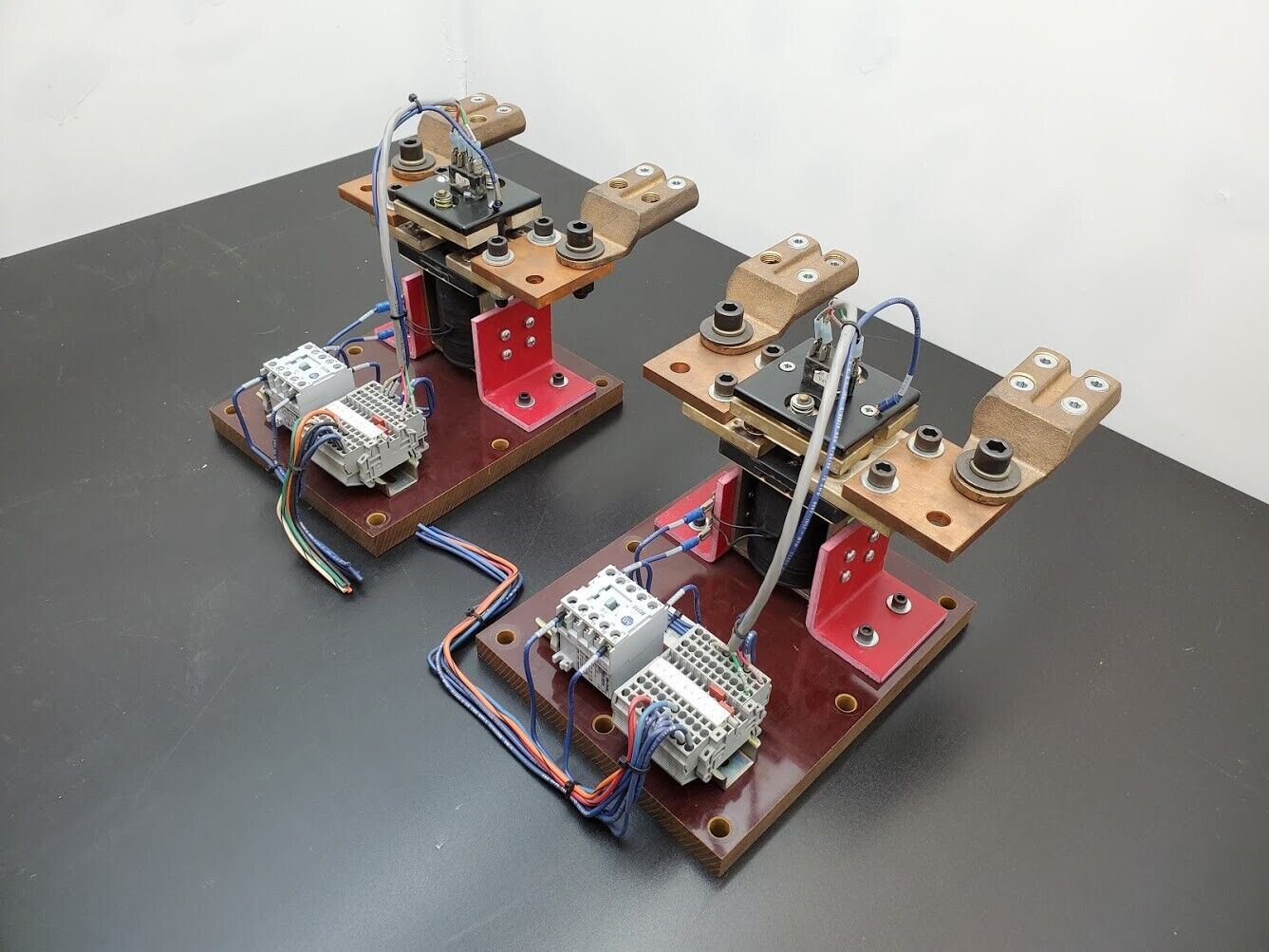 2x Tweco Twecolugs 240-HD-180 Robot Welding Lead Contactor Units 3/0 4/0 AWG