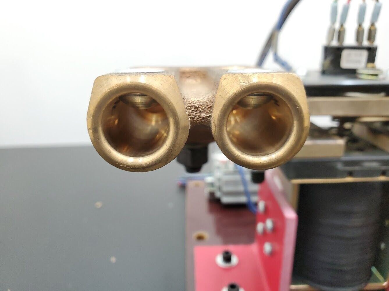 2x Tweco Twecolugs 240-HD-180 Robot Welding Lead Contactor Units 3/0 4/0 AWG