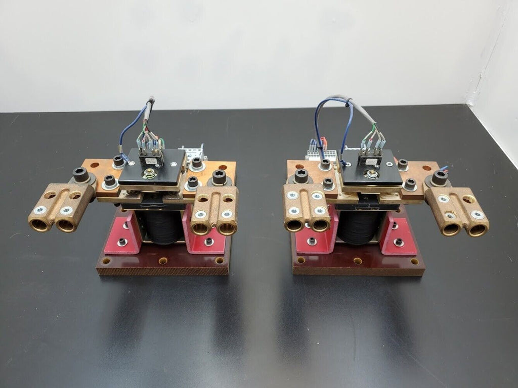 2x Tweco Twecolugs 240-HD-180 Robot Welding Lead Contactor Units 3/0 4/0 AWG