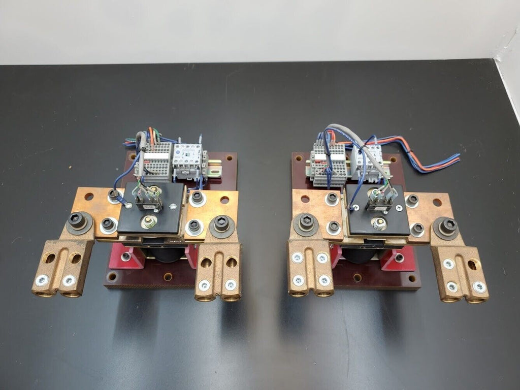 2x Tweco Twecolugs 240-HD-180 Robot Welding Lead Contactor Units 3/0 4/0 AWG