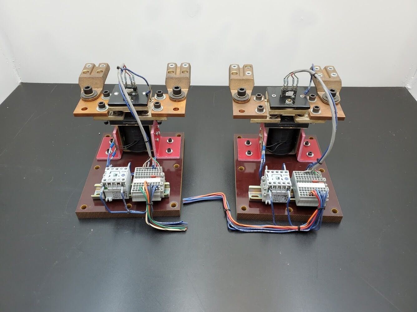 2x Tweco Twecolugs 240-HD-180 Robot Welding Lead Contactor Units 3/0 4/0 AWG
