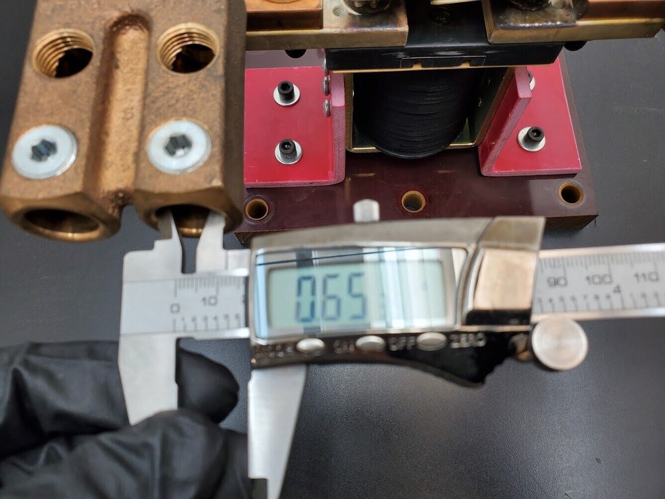 2x Tweco Twecolugs 240-HD-180 Robot Welding Lead Contactor Units 3/0 4/0 AWG