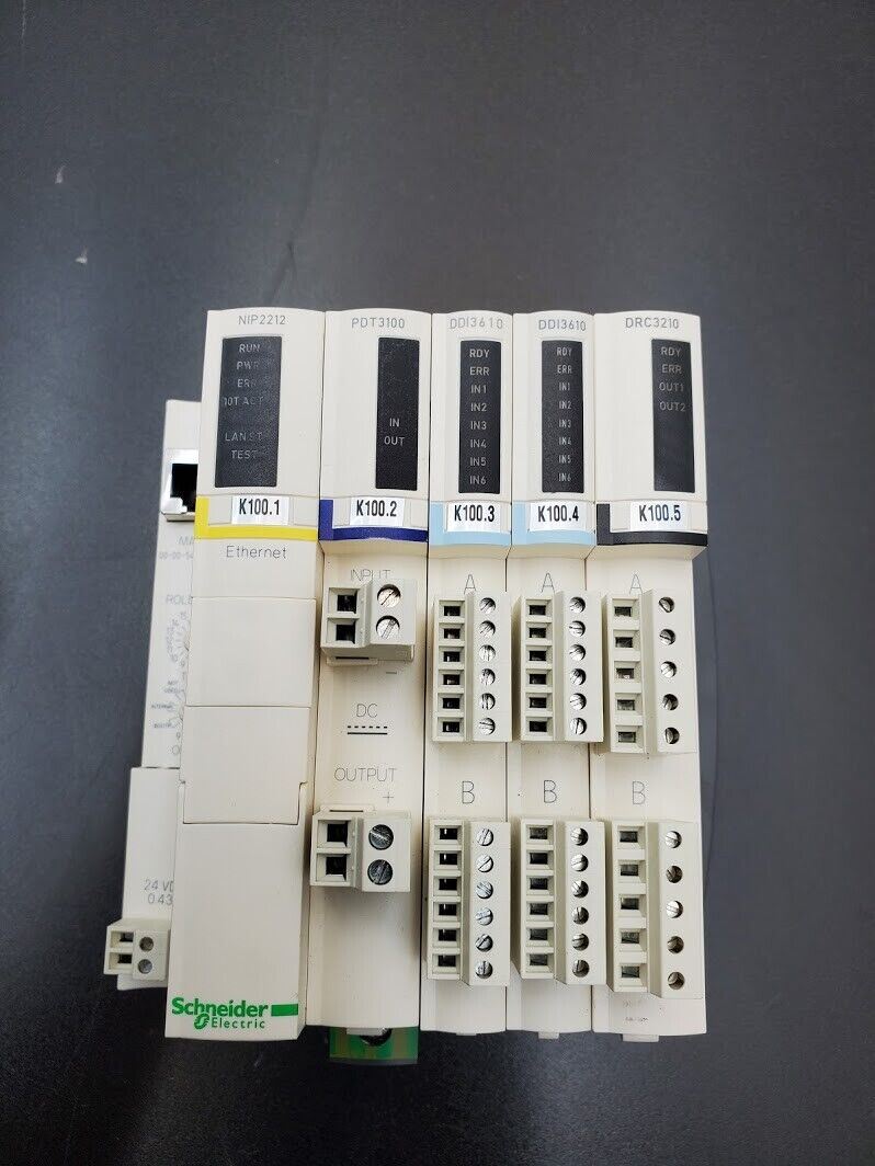 Schneider Telemecanique STBNIP2212 Ethernet MB TCP/IP NIM PLC Control Advantys