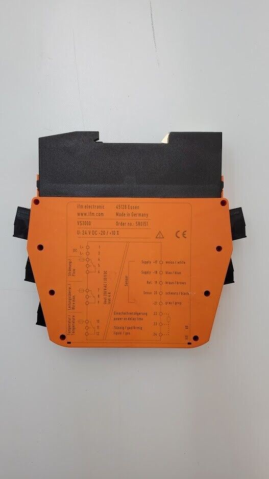 ifm electronic SR0151 Control Monitor for Flow Sensors VS3000 24VDC