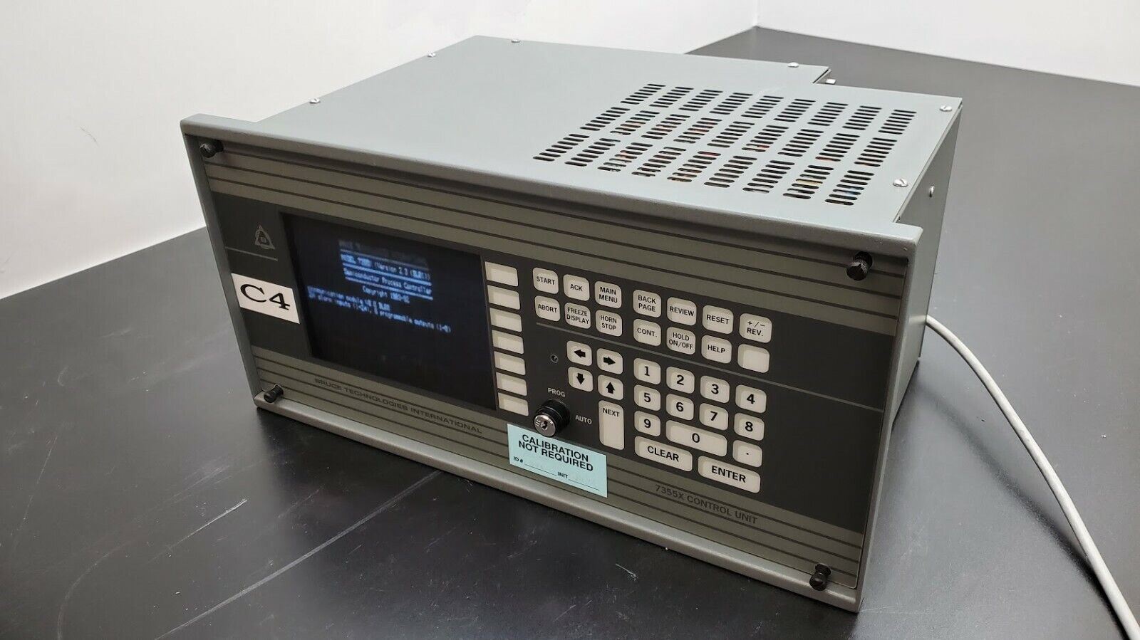 Bruce 7355X Semiconductor Process Controller Unit no key Model 9017142-002 (C4)