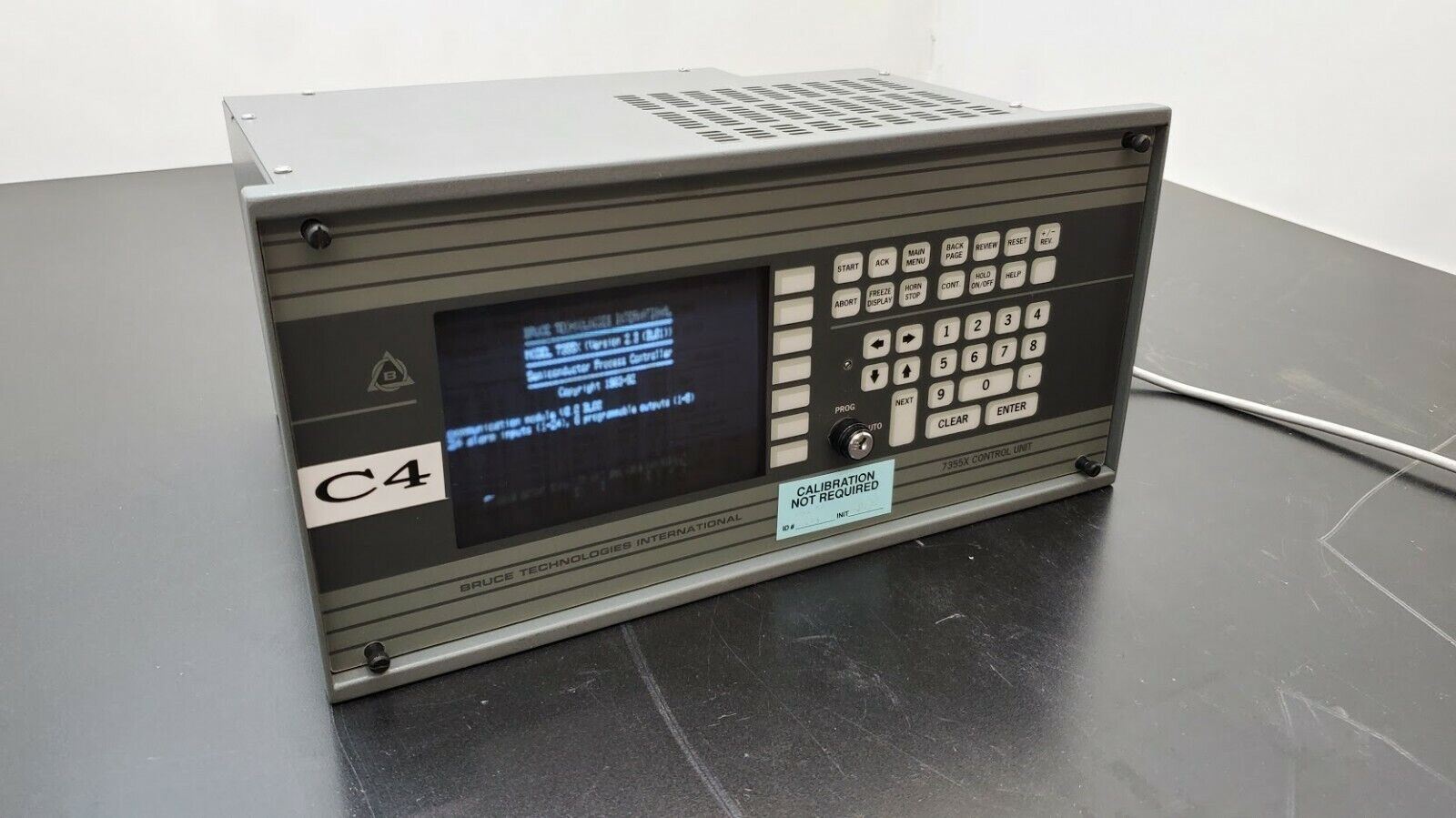 Bruce 7355X Semiconductor Process Controller Unit no key Model 9017142-002 (C4)
