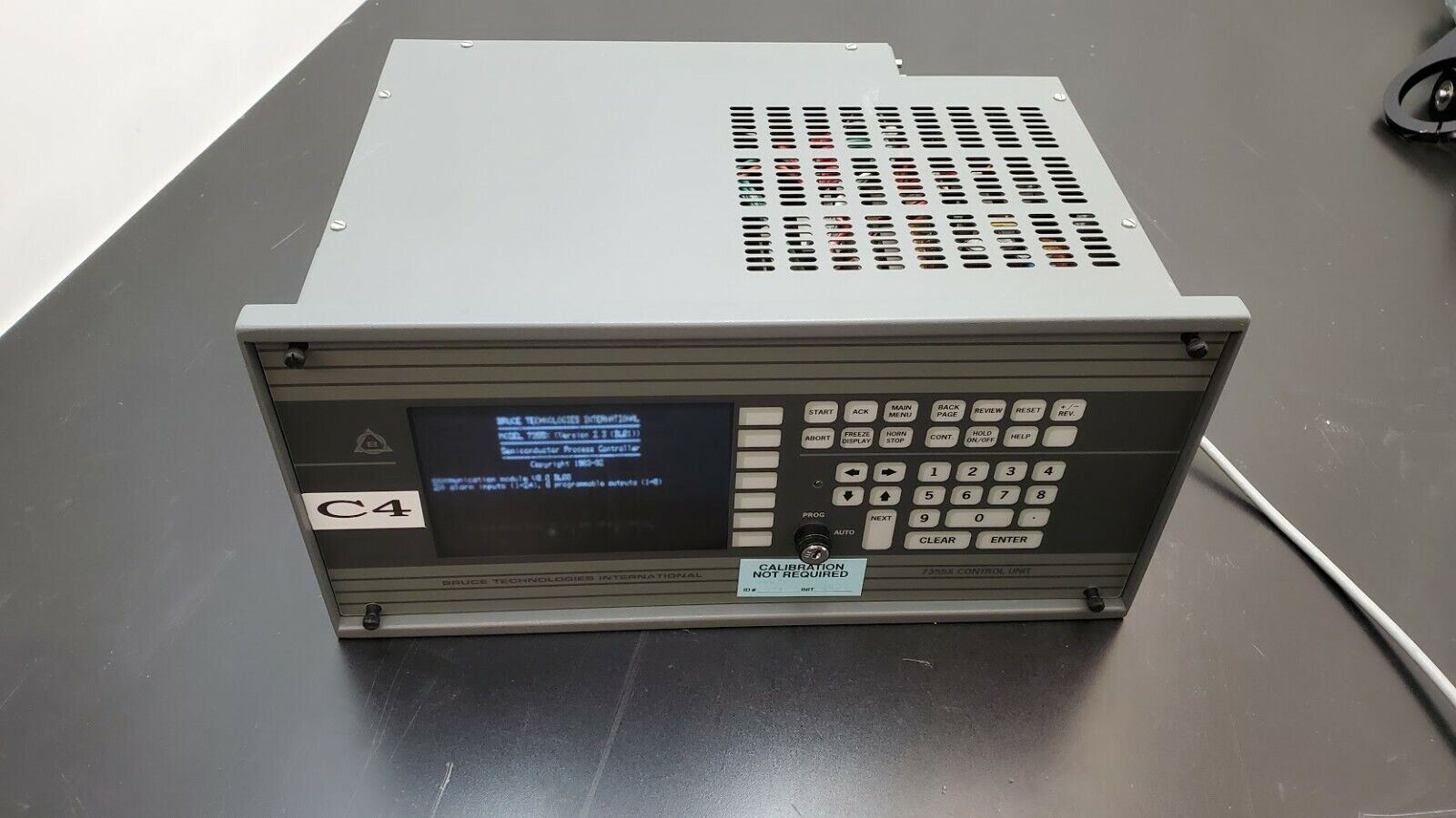 Bruce 7355X Semiconductor Process Controller Unit no key Model 9017142-002 (C4)