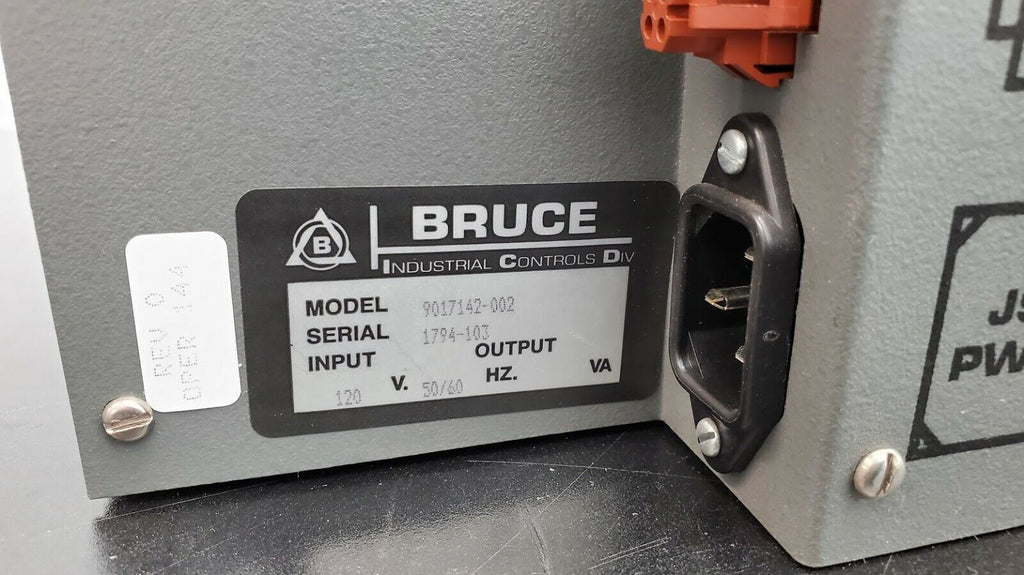 Bruce 7355X Semiconductor Process Controller Unit no key Model 9017142-002 (C4)