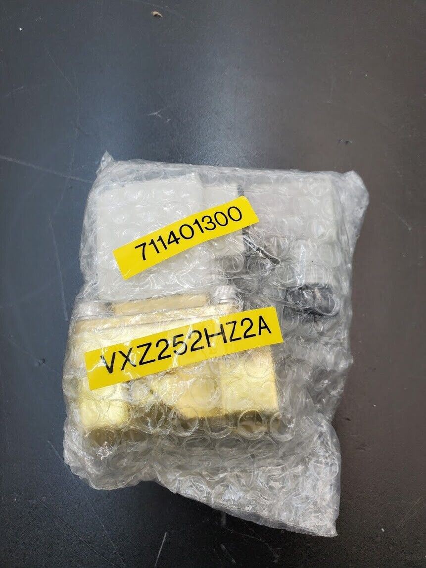 SMC VXZ252HZ2A Brass Solenoid Valve 24VDC 10W 20mm Orifice 24mm F In/out NEW