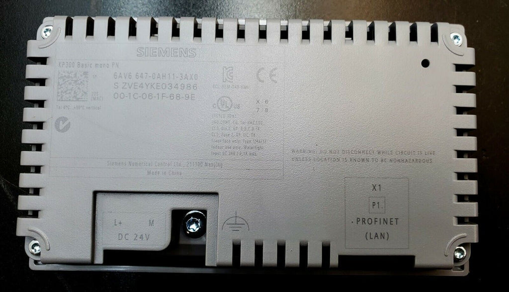 SIEMENS SIMATIC HMI KP300 6AV6 647-0AH11-3AX0 Basic mono PN Panel NEW IN BOX