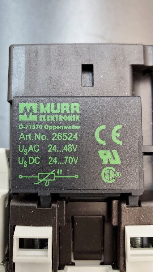 SIEMENS SIRIUS 3RT1024-1B Contactor E05 3 Phase w 3R1921-1DA11 Auxiliary Contact