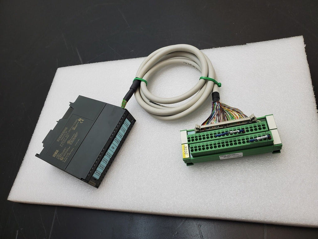 Siemens 6ES7 331-7PF01-0AB0 SIMATIC S7-300 Analog Input AI 8xRTD w/ breakout