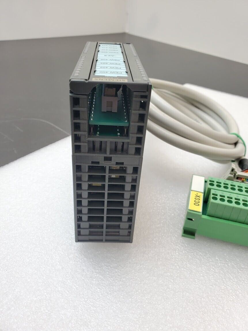 Siemens 6ES7 331-7PF01-0AB0 SIMATIC S7-300 Analog Input AI 8xRTD w/ breakout