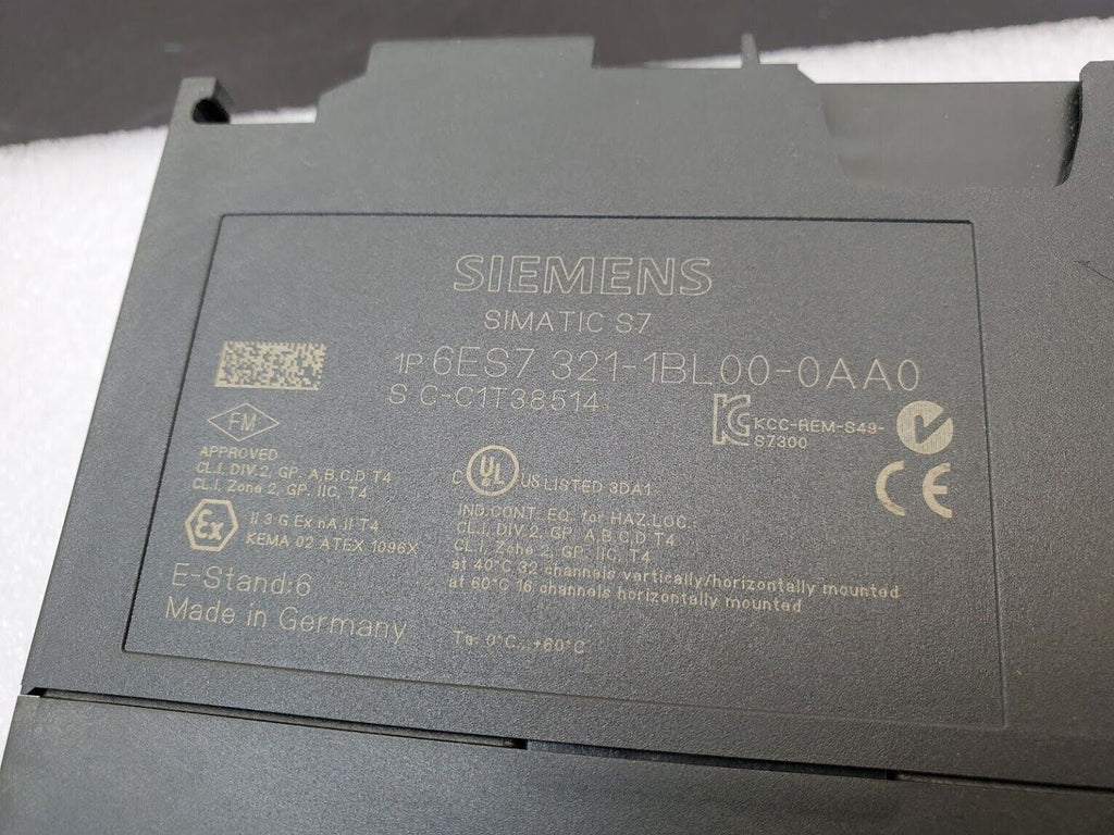Siemens 6ES7 321-1BL00-0AA0 SIMATIC S7-300 Digital Output DO 32xDC w/ breakout