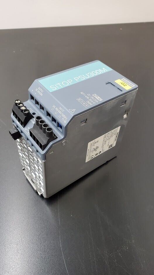 Siemens SITOP PSU300M 6EP1436-3BA10 24VDC 20A 3 Phase Power Supply DIN Rail
