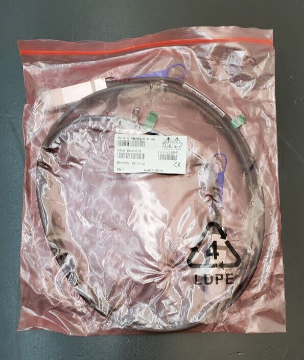 Mellanox NVIDIA MC2210130-002 Direct Attach Copper Cable Ethernet 40GbE QSFP 2m