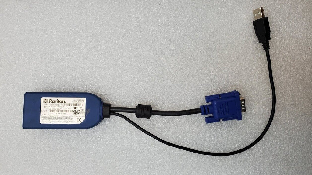 Used Raritan Dominion D2CIM-VUSB KX2 USB KVM Switch Virtual Media CIM Dongle