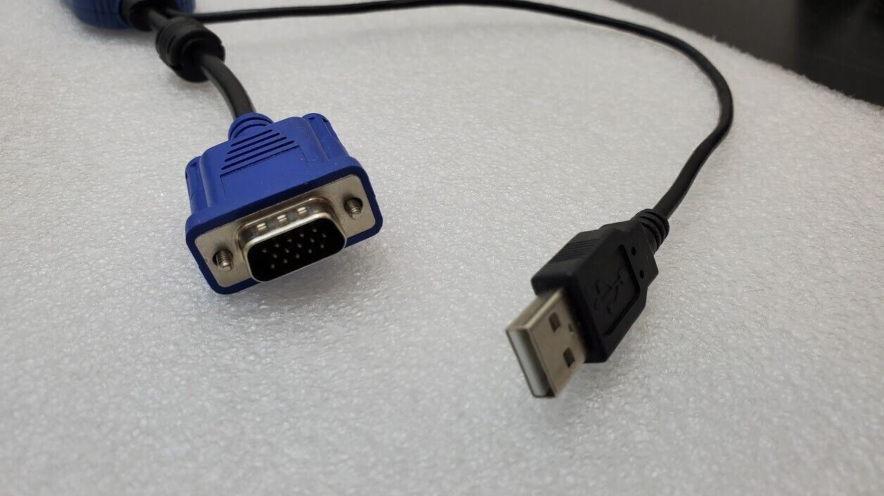 Used Raritan Dominion D2CIM-VUSB KX2 USB KVM Switch Virtual Media CIM Dongle