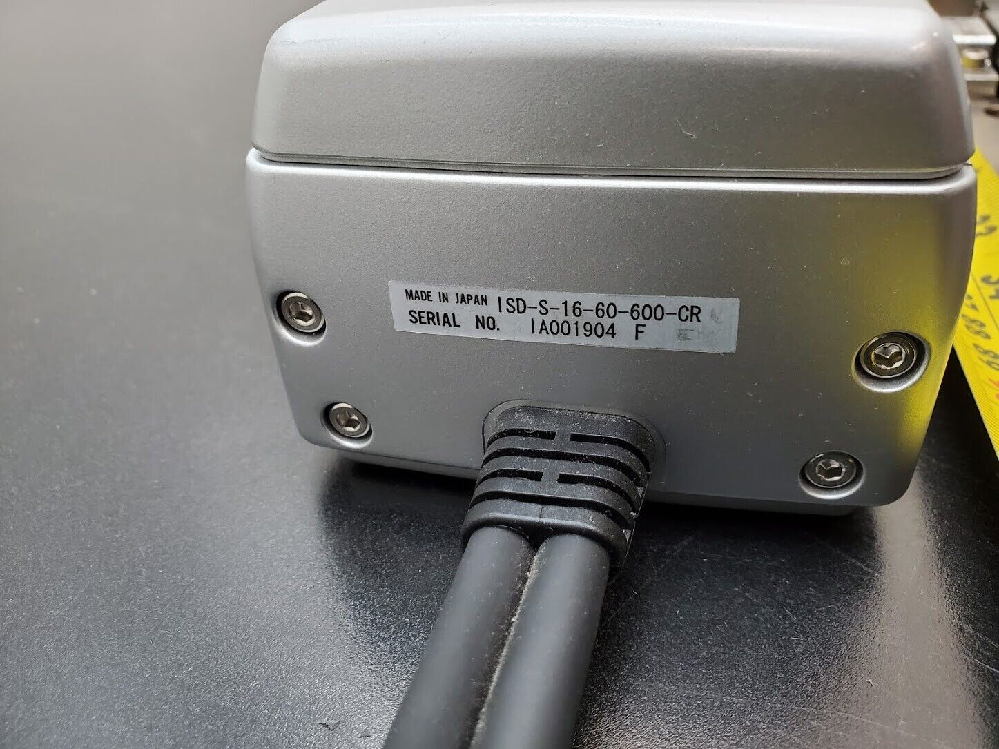 IAI Intelligent Actuator ISD-S-16-60-600-CR Screw Driven Linear Guided Actuator