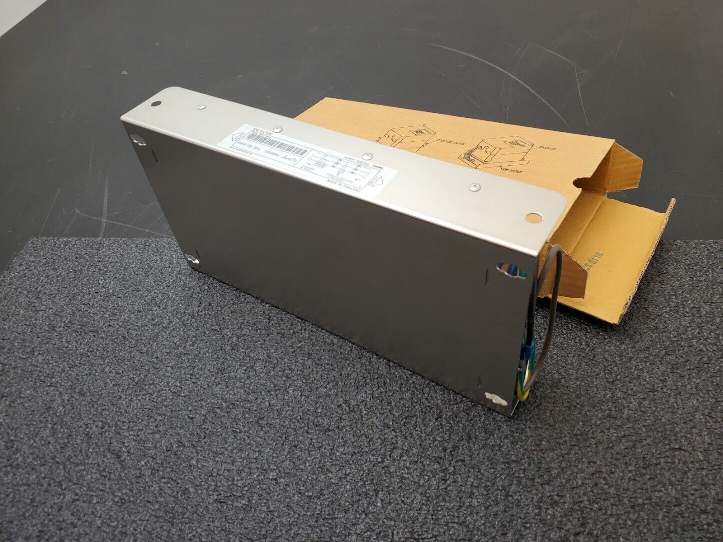 DELTA ELECTRONICS 26TDT1W4B4 VFD EMI 3 Phase Line Filter 480V 26A 50/60Hz NEW